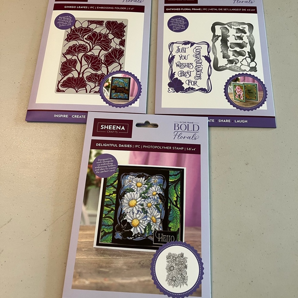 Sheena Douglass Bold Florals Craft Set
